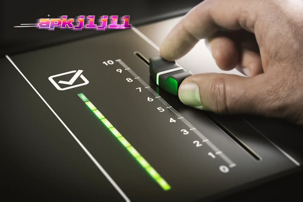 Visual abstrak yang mewakili inovasi dan pertumbuhan dalam industri permainan slot digital.